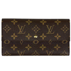 Louis Vuitton Porte Tresor International Trifold Wallet Monogram Brown