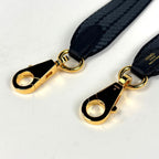 Hermes Bandouliere Sangle Cordage Shoulder Strap Canvas Black Gray — view 2