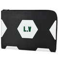 Louis Vuitton Pochette Jour GM Fifa World Cup Document Case Epi Noir Clutch