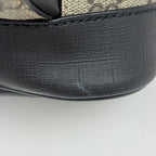 Gucci GG Pattern Backpack Sac Beige Black — view 4