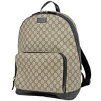 Gucci GG Pattern Backpack Sac Beige Black