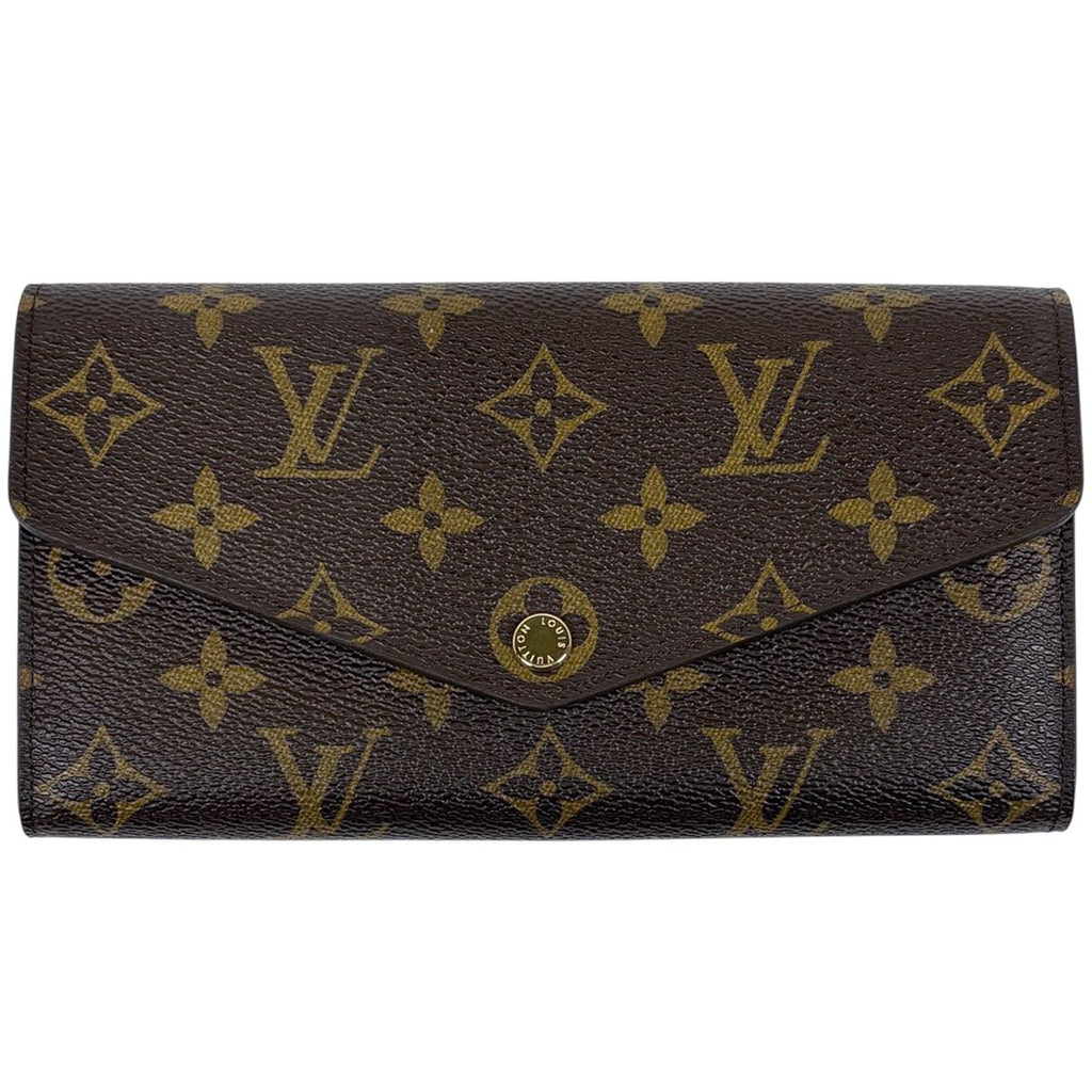 Louis Vuitton Portefeuille Sarah Wallet Monogram Brown