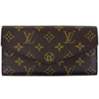 Louis Vuitton Portefeuille Sarah Wallet Monogram Brown
