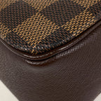 Louis Vuitton Trousse Makeup Pouch Damier Brown — view 3