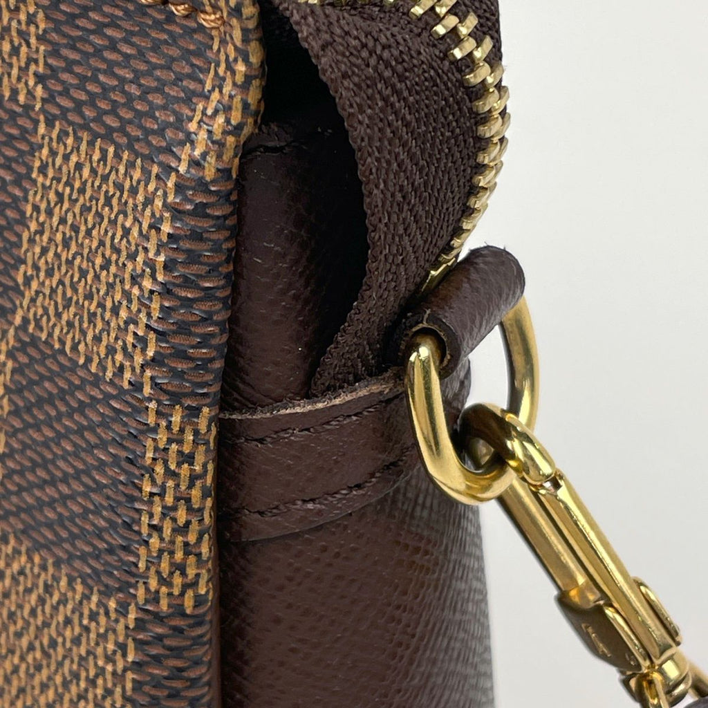Louis Vuitton Trousse Makeup Pouch Damier Brown — view 4