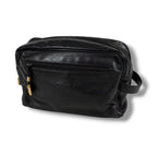 Loewe Anagram Logo Clutch Multi Pouch Black Leather