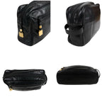 Loewe Anagram Logo Clutch Multi Pouch Black Leather — view 4