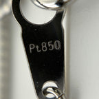 Celine Diamond Necklace Platinum Pendant — view 6