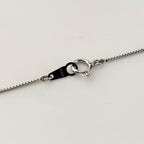 Celine Diamond Necklace Platinum Pendant — view 5