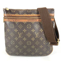 Louis Vuitton Shoulder Bag Pochette Bosphor Monogram Canvas Brown
