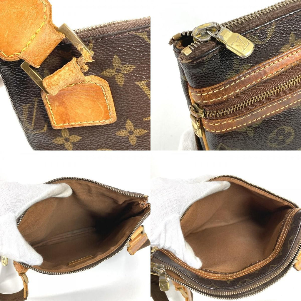 Louis Vuitton Shoulder Bag Pochette Bosphor Monogram Canvas Brown — view 8