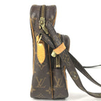 Louis Vuitton Shoulder Bag Amazon Monogram Canvas Brown — view 4