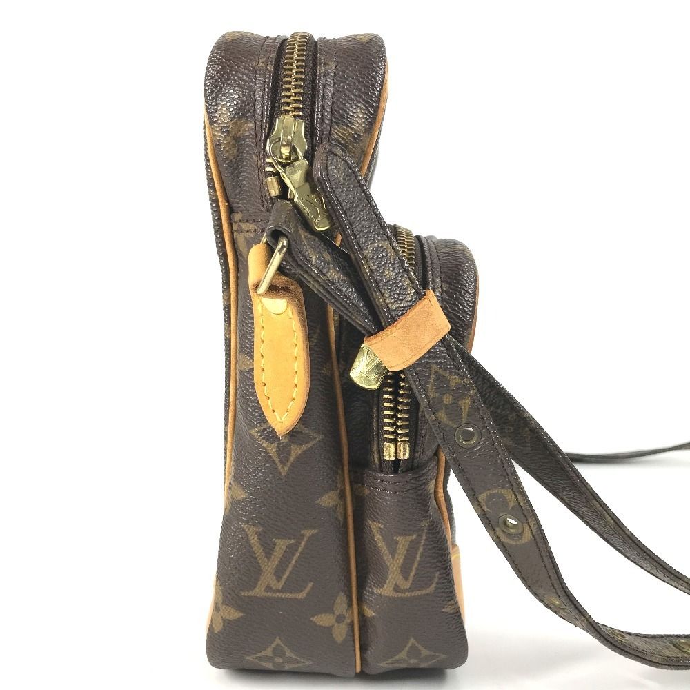 Louis Vuitton Shoulder Bag Amazon Monogram Canvas Brown — view 4
