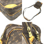 Louis Vuitton Shoulder Bag Amazon Monogram Canvas Brown — view 7