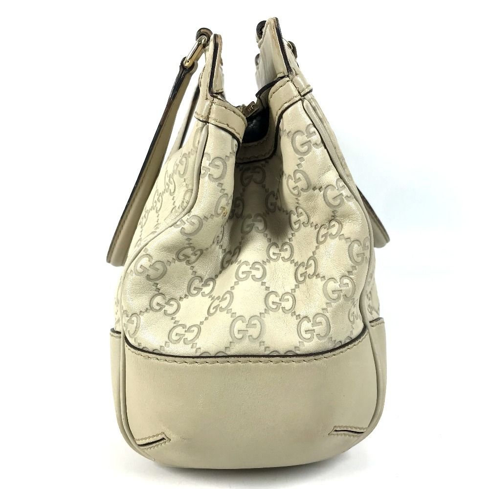 Gucci Handbag GG Logo Guccissima Shi Marais the Ivory — view 3