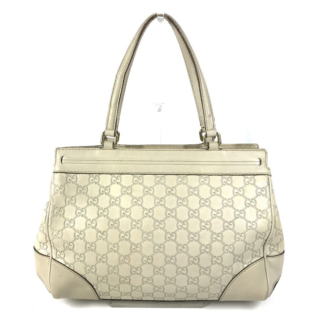 Gucci Handbag GG Logo Guccissima Shi Marais the Ivory — view 2