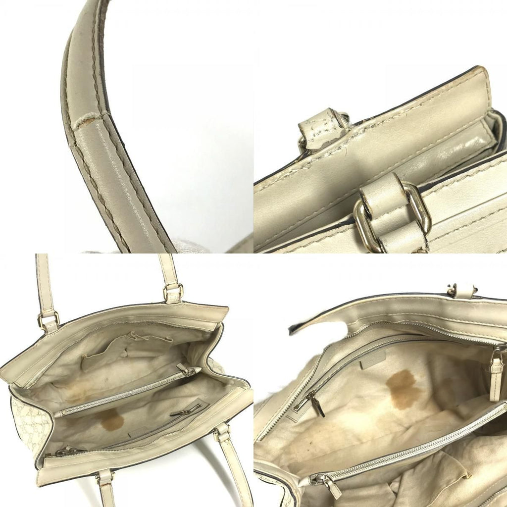 Gucci Handbag GG Logo Guccissima Shi Marais the Ivory — view 8