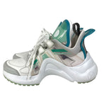 Louis Vuitton Sneakers Akrite Leather White — view 3