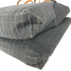 Hermes Shoulder Bag Amedaba Cabas de Poche Cotton Gray — view 6