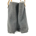Hermes Shoulder Bag Amedaba Cabas de Poche Cotton Gray — view 3