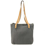 Hermes Shoulder Bag Amedaba Cabas de Poche Cotton Gray