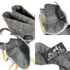 Hermes Shoulder Bag Amedaba Cabas de Poche Cotton Gray — view 8