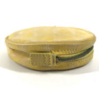 Chanel Makeup Pouch CC Logo Nylon Yellow — view 5