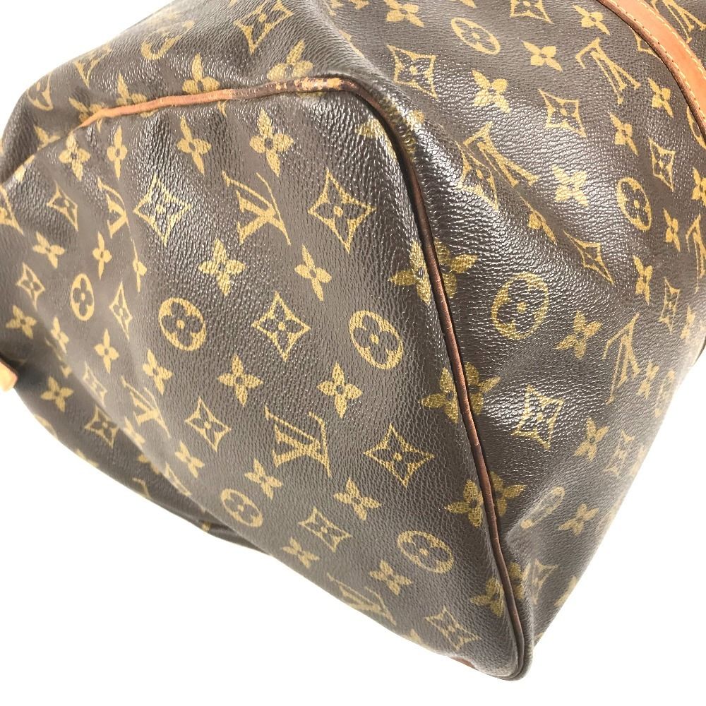 Louis Vuitton Boston Bag Keepall 50 Monogram Canvas Brown — view 7
