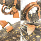 Louis Vuitton Boston Bag Keepall 50 Monogram Canvas Brown — view 8