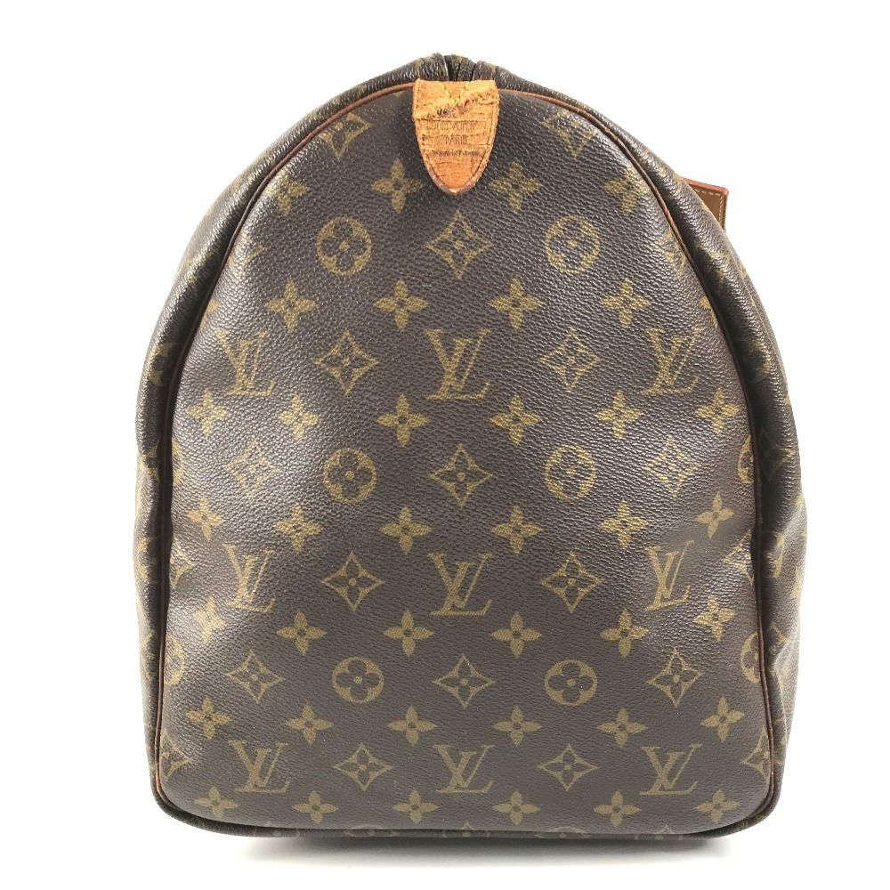 Louis Vuitton Boston Bag Keepall 55 Monogram Canvas Brown — view 4
