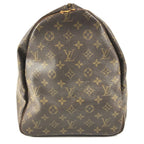 Louis Vuitton Boston Bag Keepall 55 Monogram Canvas Brown — view 3