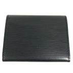 Louis Vuitton Card Case Business Holder Epi Leather Noir Black — view 2