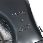 Hermes Leather Shoes Jane Black — view 7