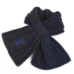 Louis Vuitton Scarf Only LV Mini Cable Wool Navy