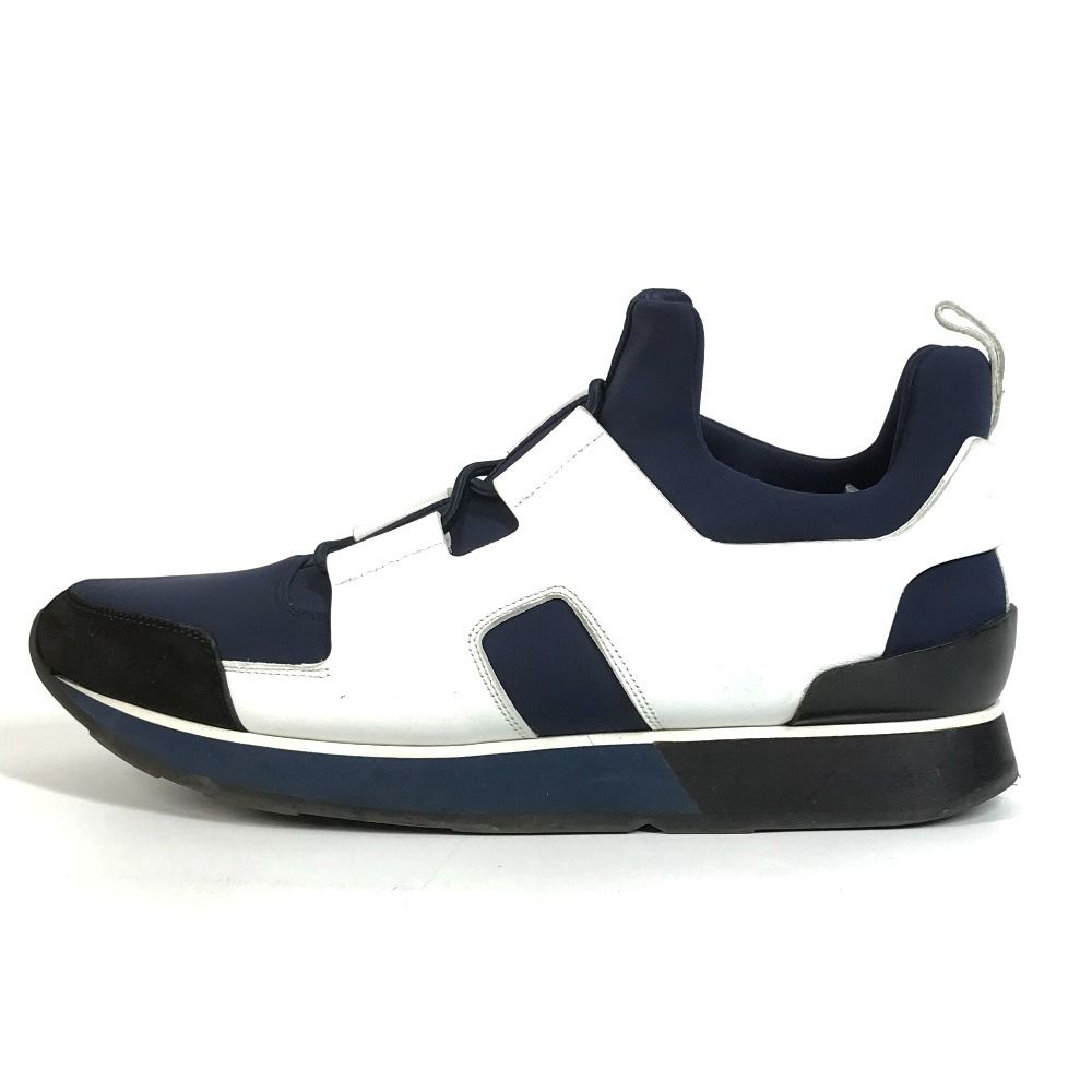 Hermes Sneakers Logo Bicolor Polyamide Navy — view 6
