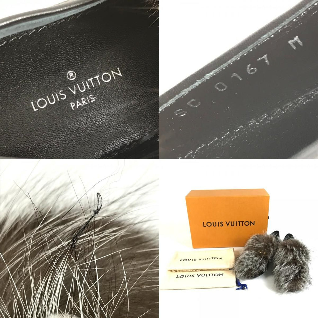 Louis Vuitton Loafers Leather Black — view 9