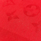 Louis Vuitton Shawl Large Wool Red Scarf — view 5
