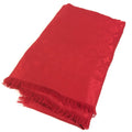 Louis Vuitton Shawl Large Wool Red Scarf