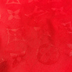 Louis Vuitton Shawl Large Wool Red Scarf — view 4