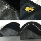 Chanel Bifold Wallet CC Logo Enamel Black — view 9