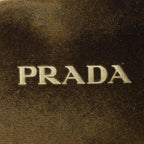 Prada Triangle Logo Slide Sandals — view 6