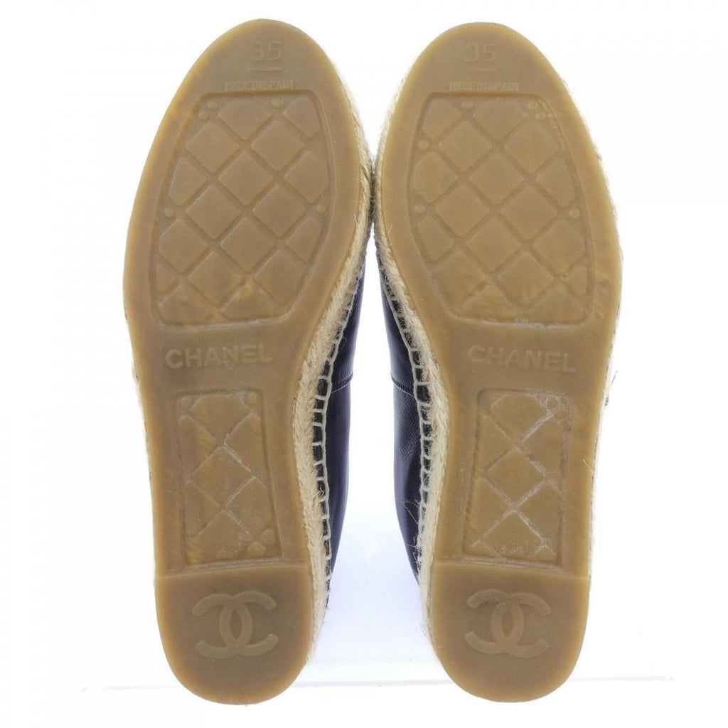 Chanel Espadrilles Shoes Black — view 4