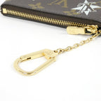 Louis Vuitton Monogram Card Key Case Pochette Cles Coin & Key Holder — view 5