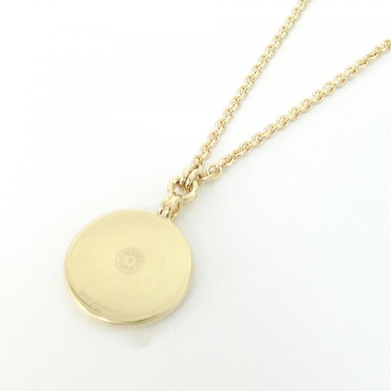 Hermes Mors a Jouets Medaille PM Necklace — view 3
