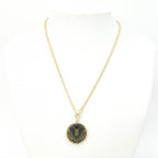Hermes Mors a Jouets Medaille PM Necklace — view 5