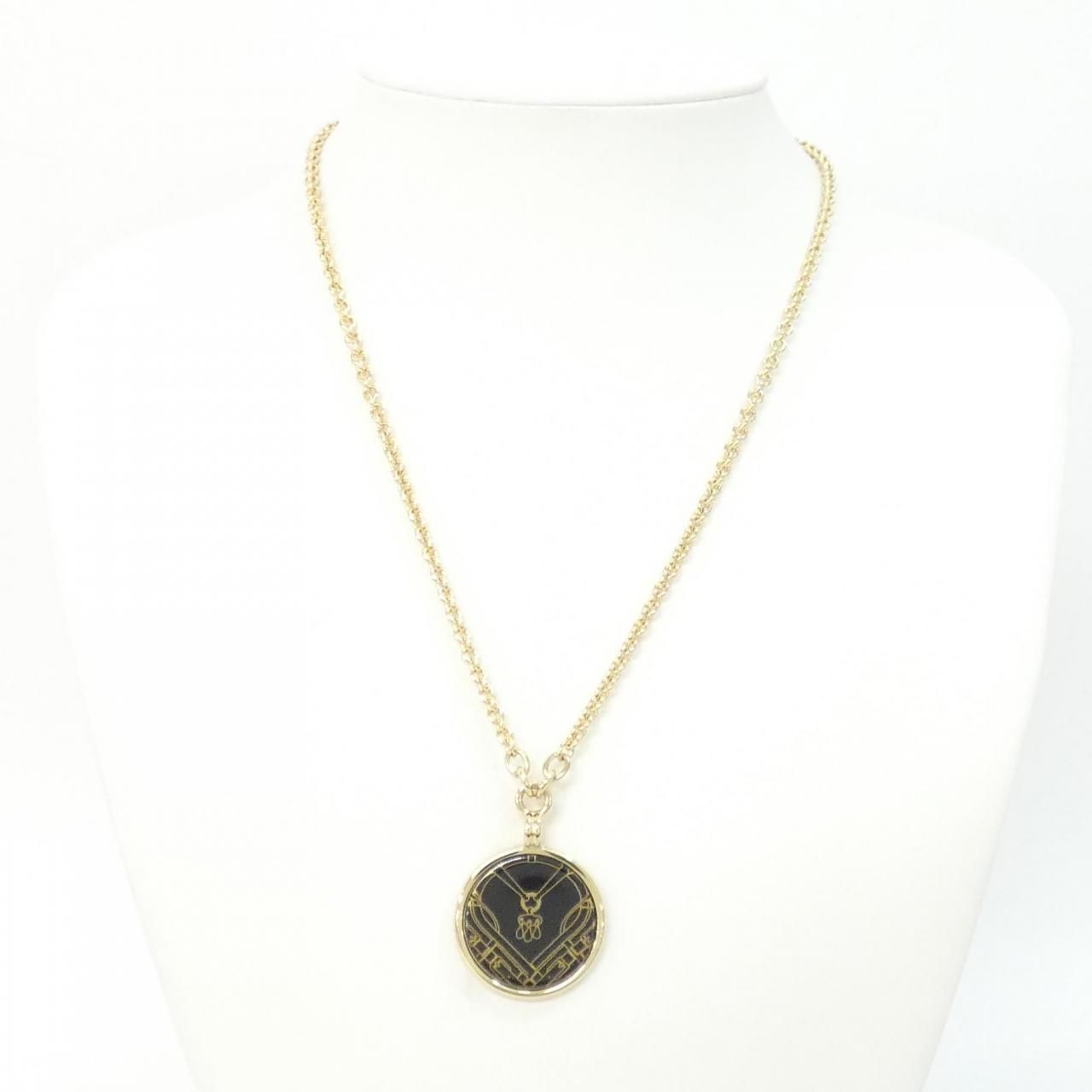 Hermes Mors a Jouets Medaille PM Necklace — view 5