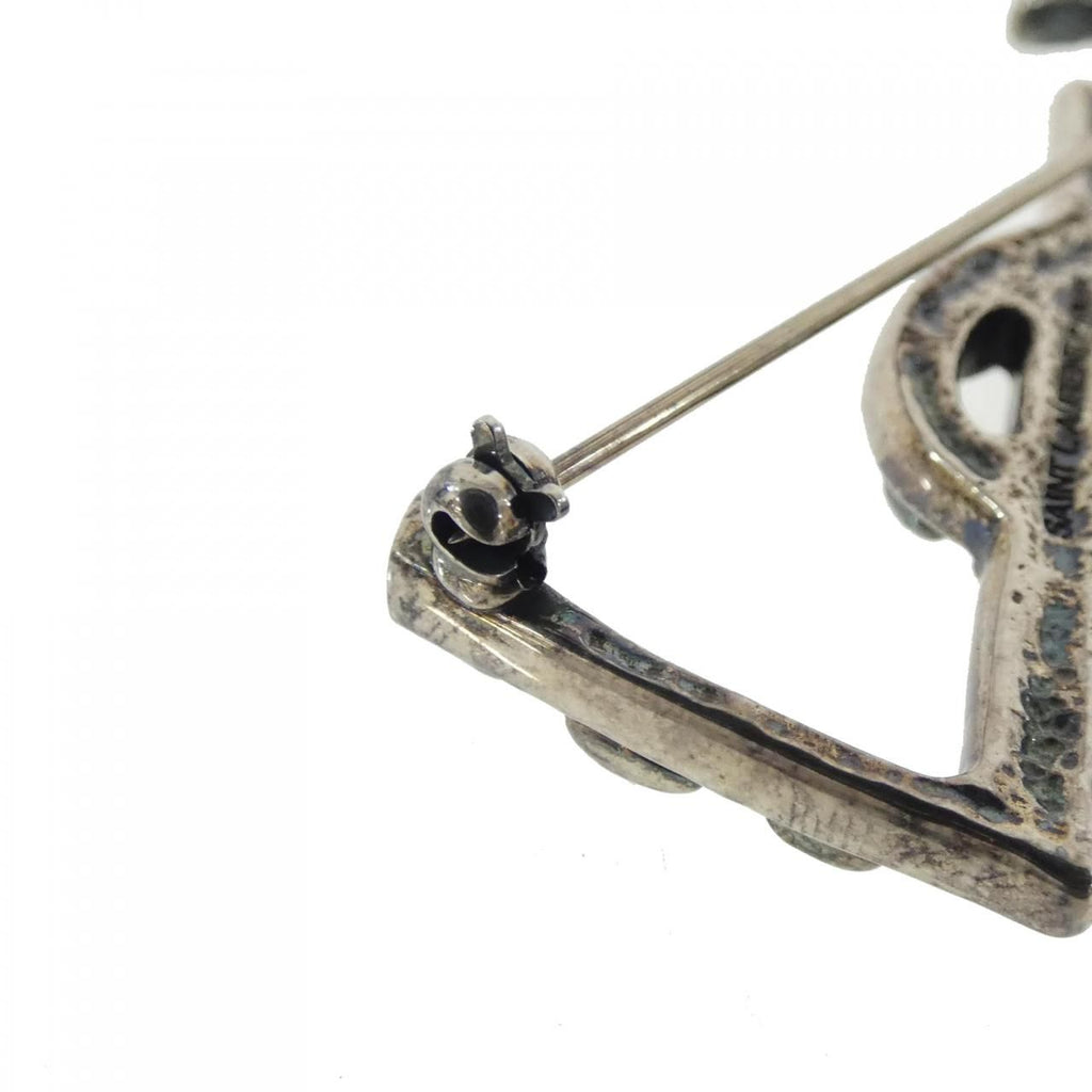 Saint Laurent Brooch Silver — view 3
