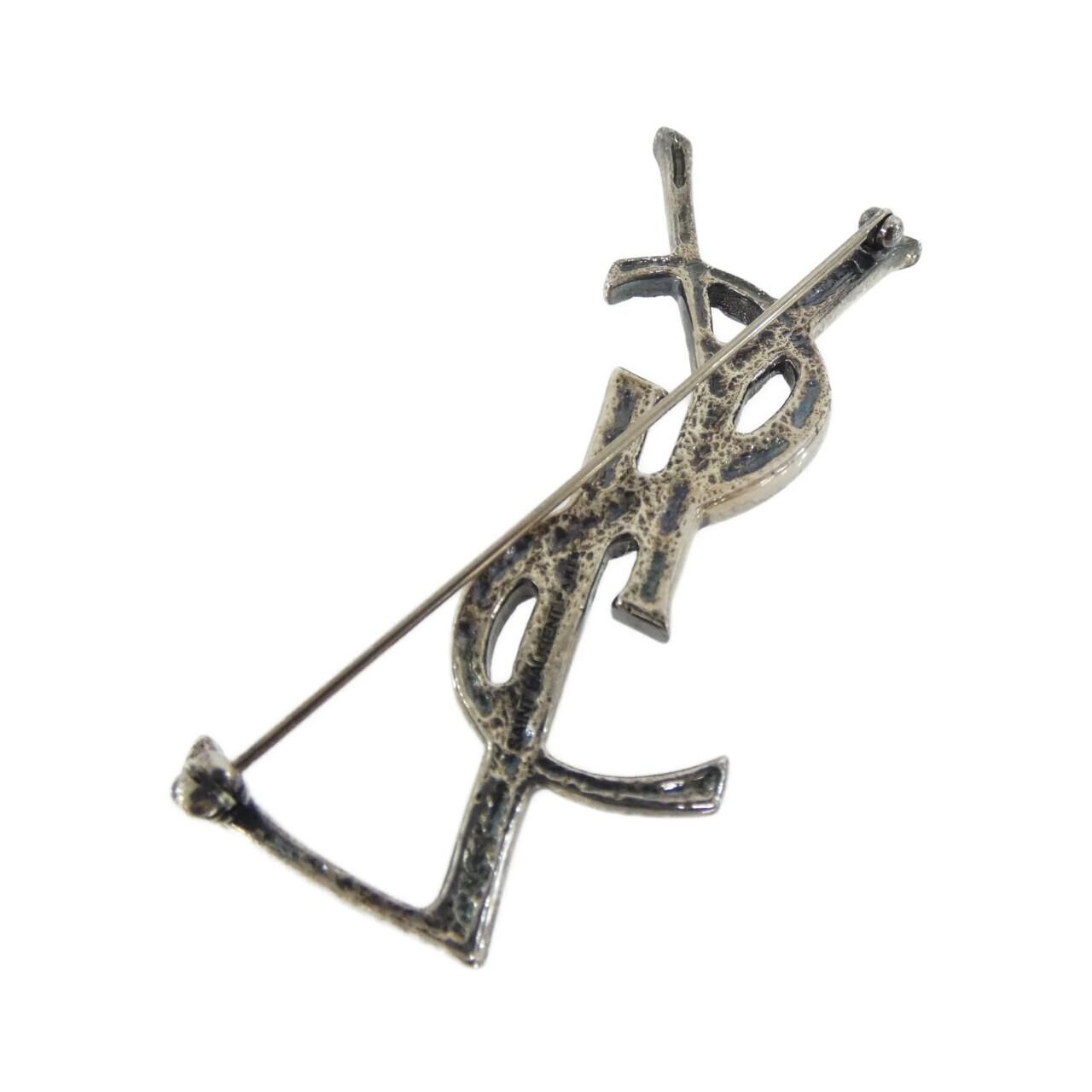 Saint Laurent Brooch Silver — view 2