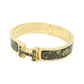 Hermes les Leopards Click Ash PM Bracelet