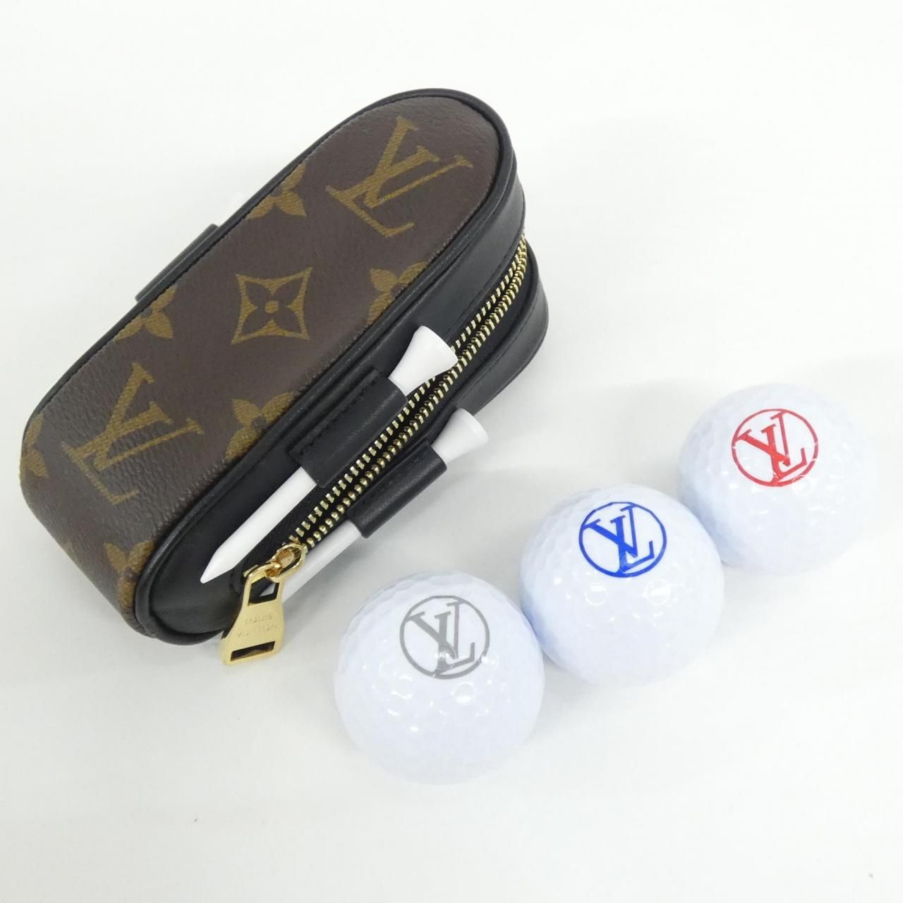 Louis Vuitton Monogram Golf Set Andrews Shoulder — view 5